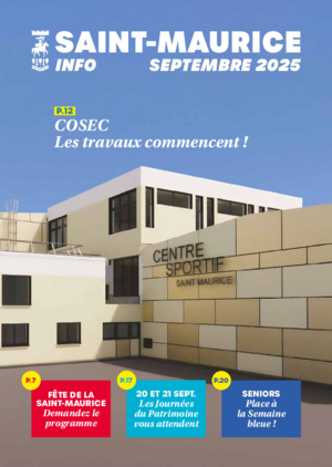 Saint-Maurice Info septembre 2025